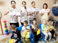 Подарки для детей Центра коррекции речи и поведения Краснодара